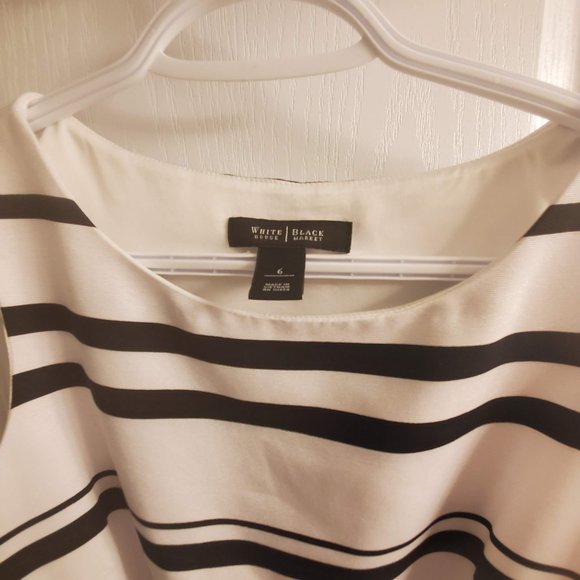 WHBM Sleeveless, Fitted & Flare Dress - Picture 6 of 6